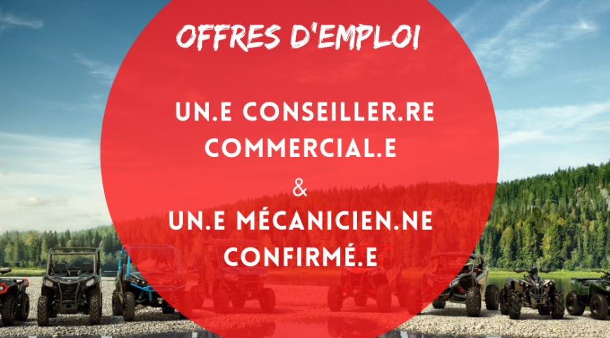 Offres d'emploi