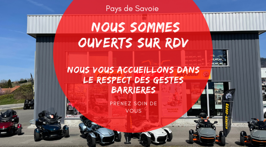 Nous sommes ouverts